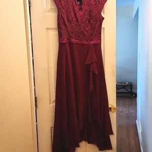 Miusol dress color magenta